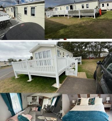 LuxeHaven - A Beautiful Luxury Hot Tub Caravan Holiday Home in prime location at Tattershall Lakes Country Park, Lincolnshire, with free WiFi and Cinematic Lights