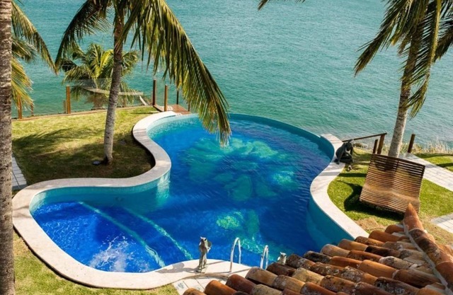 LUXOBRASIL #BZ42 Brava Casa con vistas al mar Alquiler de vacaciones