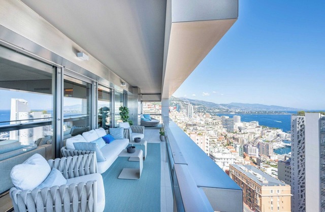 Luxurious 5BR 10p apartment with terrace Monaco