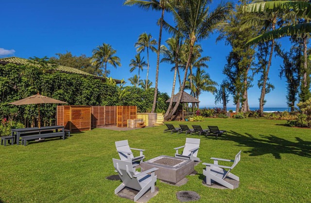 Casa de lujo frente al mar en la bahía de Hanalei!