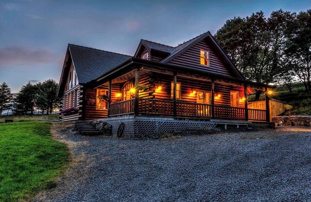 Luxurious log cabin Connemara / Westport