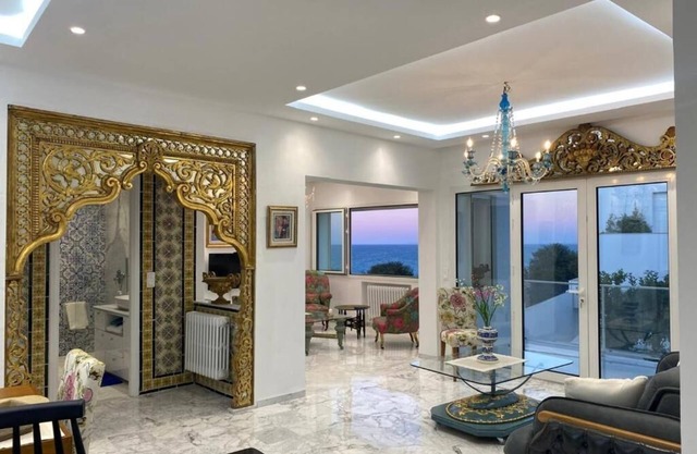Luxurious Sea View Private Beach Gammarth La Marsa