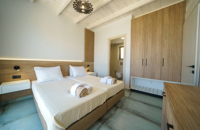 Luxurious Seaside Villa Odysseas, combines modern comfort w/ breathtaking views!