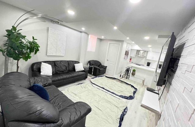 Luxurious & upscale basement apartment