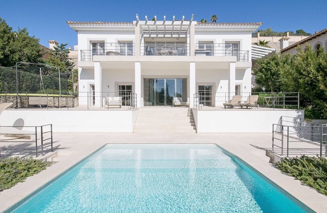 Villa de lujo con fantásticas vistas de palma
