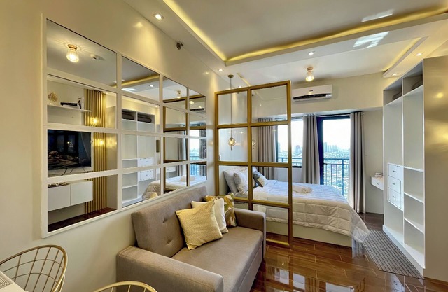 Luxurious White & Gold Haven in Makati