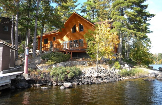 Lujoso desierto Nueva Log Home Fronteras Bwca, Parque Nacional