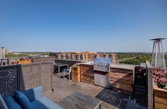 Luxury 1-bedroom rental unit with pool.