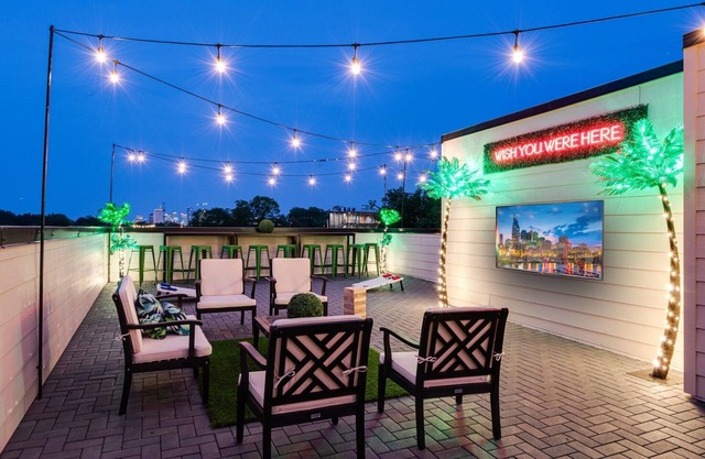 Luxury 10-Bed Home w/ HUGE Rooftop & Game Room!