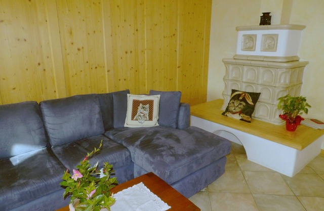 Luxury apartment "Ciasa Gran Panorama" with a view of the Fassa Valley