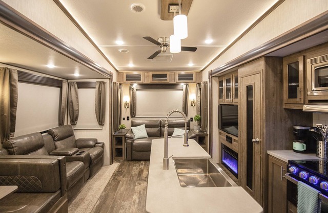 Luxury 42 ft. Home on Wheels with Bunk Room & Loft
