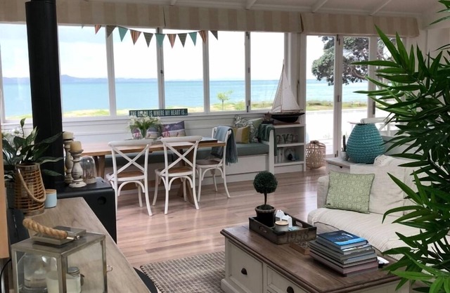 Luxury Beachfront Bach.