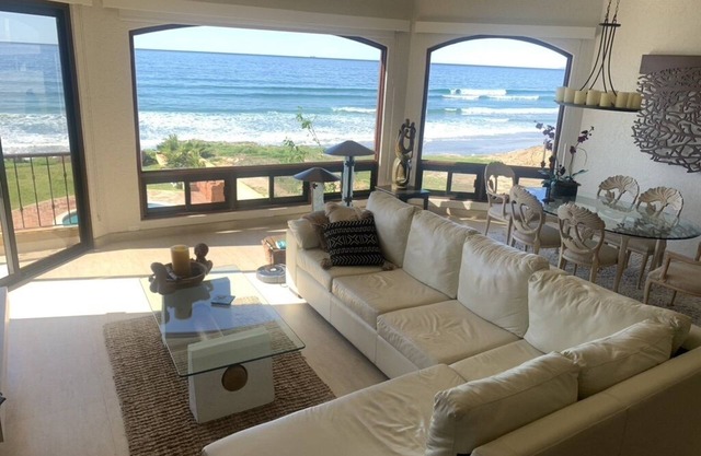 Luxury Beachfront Villa with Sandy Beach -Plaza Del Mar, Rosarito