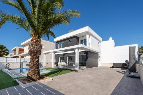 Luxury Casa Bos Palm Tree - Villa with Jacuzzi and Pool