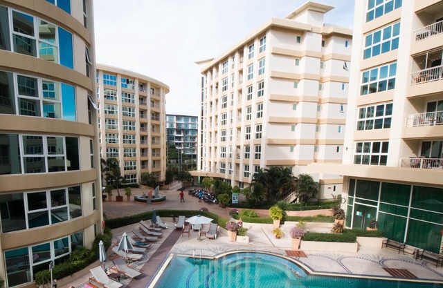 Lujo, centro de Pattaya 2 cama condominio