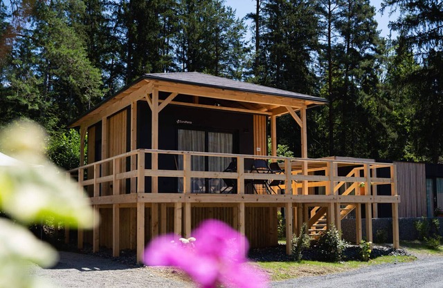 Chalet de lujo con aire acondicionado, en un parque de vacaciones cerca de la hermosa Pressegger See