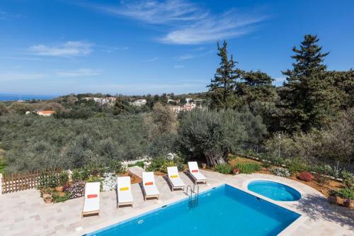 Luxury Crete Villa Villa Melpomeni 5 Bedrooms Private Pool & Private Playground Rethymno