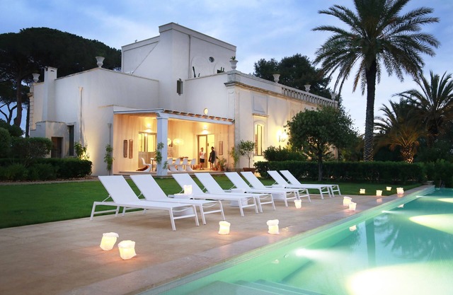 Villa de diseño de lujo con piscina infinita, magníficas vistas en el corazón de Puglia