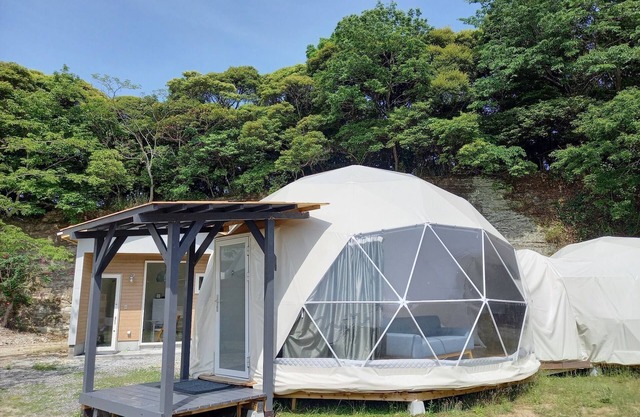 Luxury Dome Couple Plan Private shower toilet / Isumi City Chiba