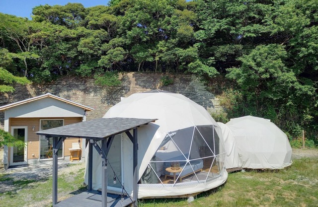Luxury dome plan for 4 adults Private toilet an / Isumi City Chiba
