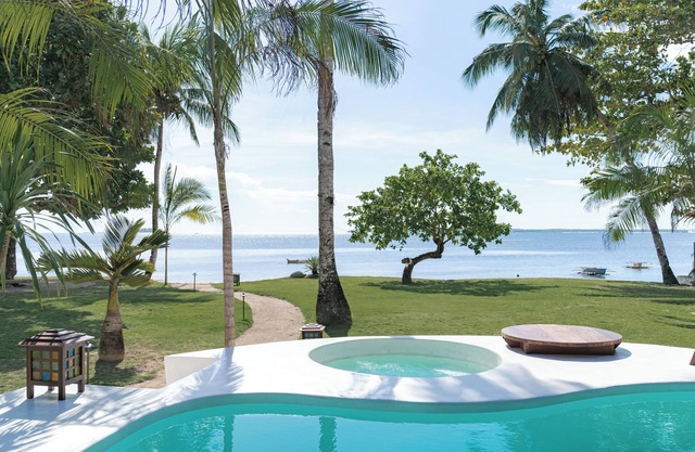 Luxury Eco Villa with Private Beachfront & Pool