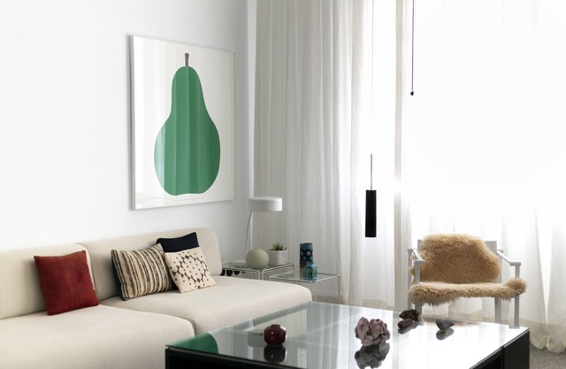 Casa de lujo de diseño modernista con jardín