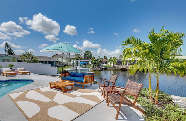 Luxury Apollo Beach Retreat w/ Private Pool & Dock