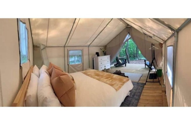 Luxury Glamping on Elora Sunflower Farm -Sunflower