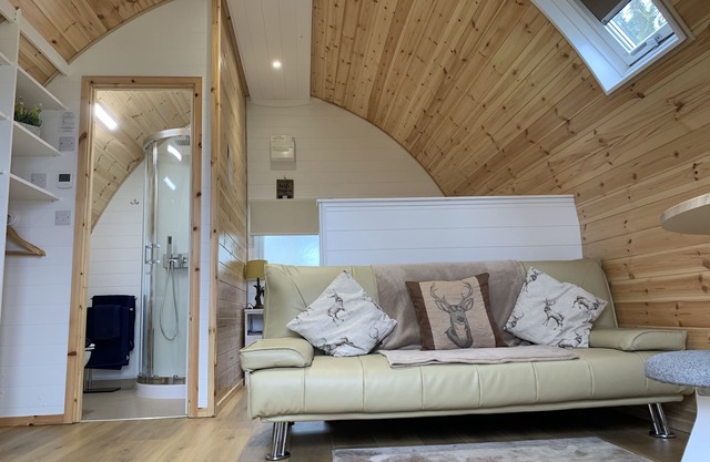 Luxury Glamping Pods on a secluded quiet site. 1 Unit available.