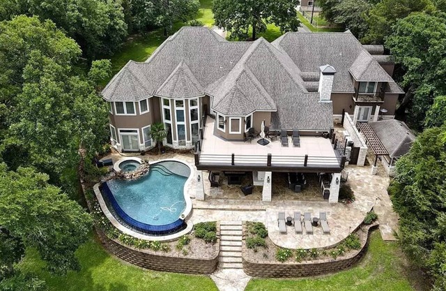 Luxury Lake Lodge | Private Pool & Dock, Outdoor Fireplace & Scenic Views