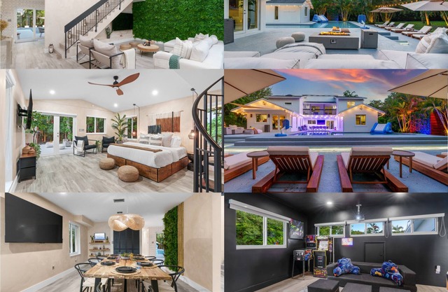Luxury Heated Huge Pool Gameroom Designer Villa