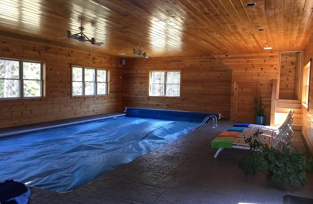 Casa de lujo con PISCINA CUBIERTA 20 minutos Bar Barras de embarque Acadia National Par