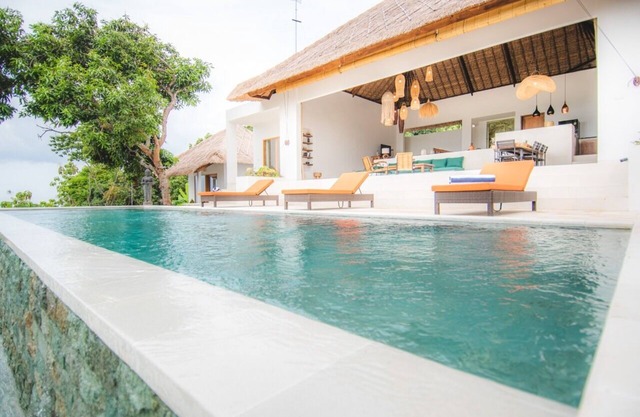 Luxury jungle villa with ocean view and private pool