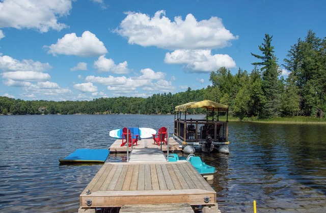 "Luxury lakefront escape in Northern Muskoka - your private retreat awaits."