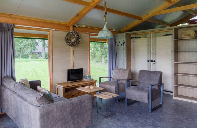 Lodge de Lujo en Reesprong con Fogata
