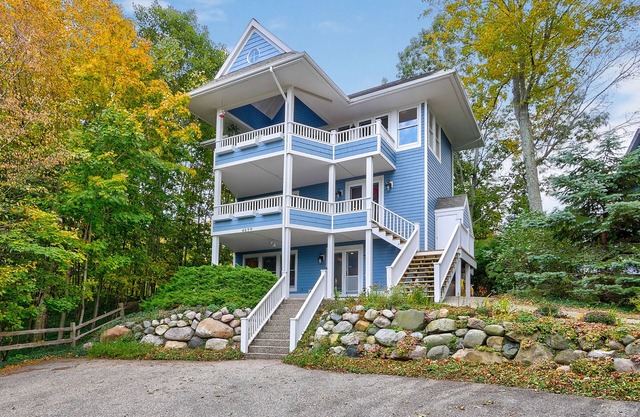 Casa de lujo en la playa de Macatawa con impresionantes vistas al lago Michigan
