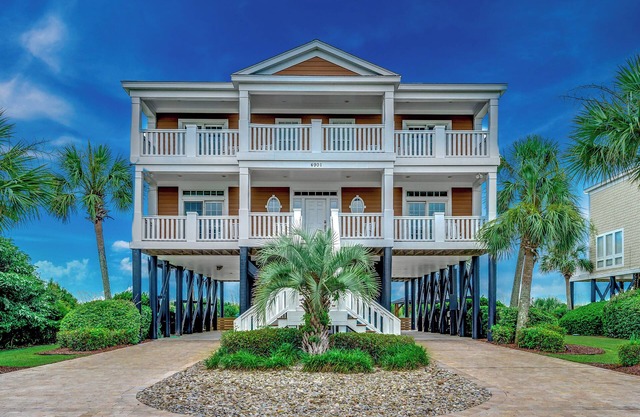 Luxury Oceanfront Home with Private Pool & Hot Tub by Luxury Beach Rentals!
