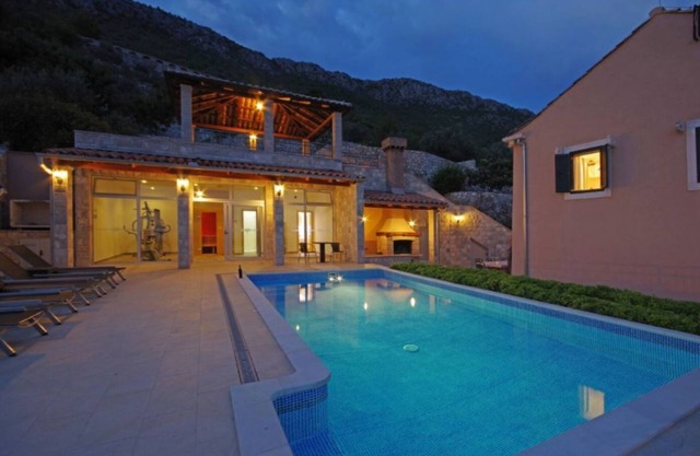 Luxury Panorama Villa Dia, Brsečine, Croatia