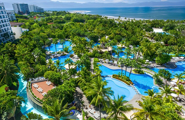 luxury paradise resort Vidanta, ocean/garden view, private plunge pool, Hot tub