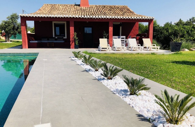 Lujo Quinta en la vida privada y una gran piscina y vista al mar