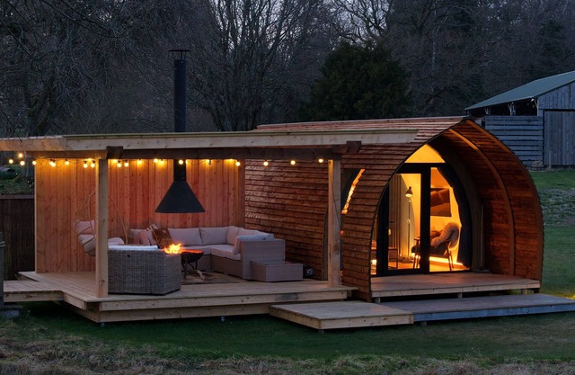 Premium-Hot Tub-Cabaña-Baño con ducha