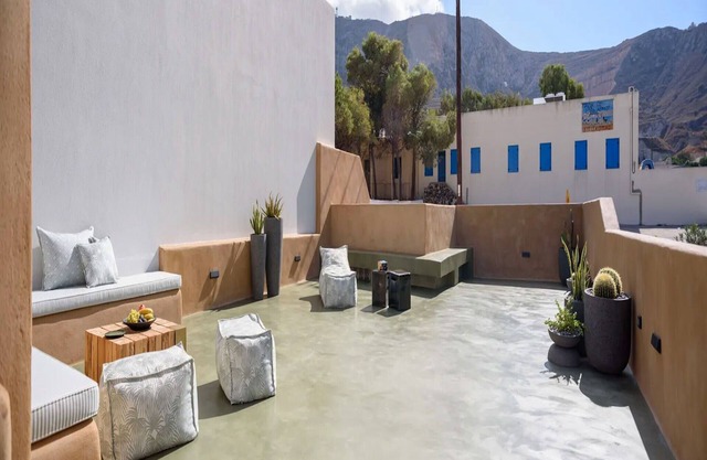 Luxury Santorini Villa | Potamos Luxury House | 2 Bedrooms | Private Heated Pool & Serene Location | Episkopi