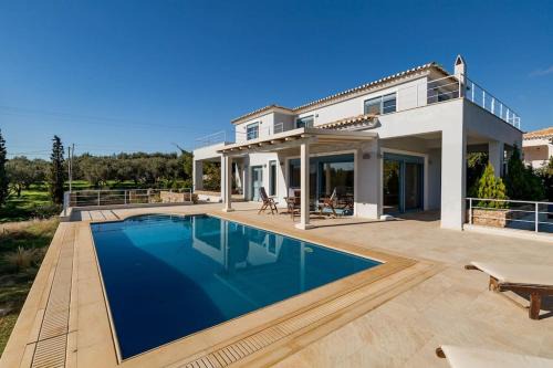 Luxury sea view villa with pool Porto Heli Agios Aimilianos