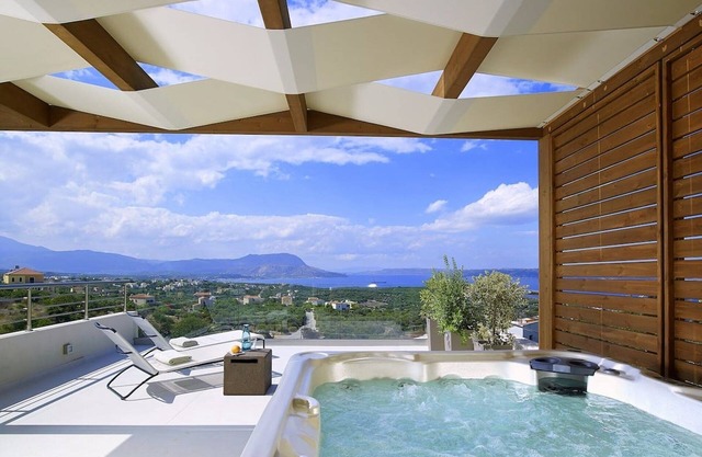 Luxury SeaViews Crete Villa | Villa Elysian | 4 bedroom villa | Private Pool | Chania - Kokkino Chorio