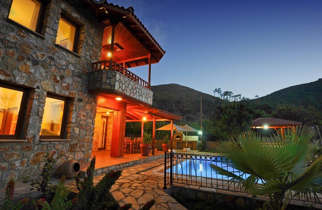 Piedra de lujo Villa Lale con piscina privada ecológica