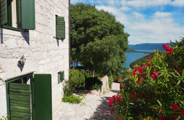 Villa de piedra de lujo cerca de Dubrovnik