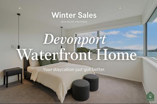Luxury Sun Soaked Devonport Waterfront 4BR Home
