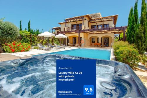 Luxury Villa AJ 06 with private heated pool