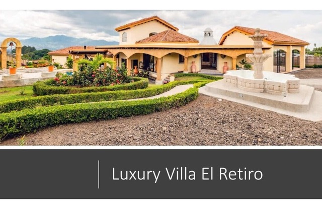 Villa de lujo, hermosa propiedad, experiencia de 5 estrellas! muy cerca del aeropuerto