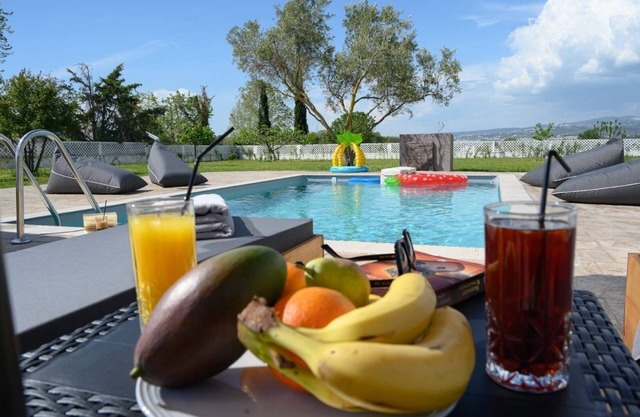 Luxury Villa ErDILNa at Tagarades with Private Pool near Waterland